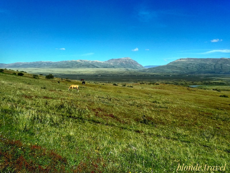 Peaceful Patagonia landscape