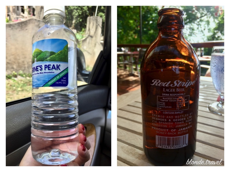 Red Stripe beer in Jamaica