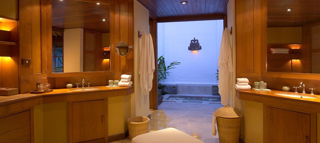 Village Suite terrace at Amandari