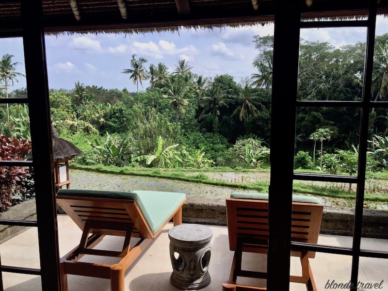 View from our Amandari suite in Ubud