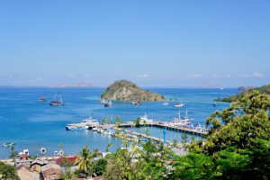 Harbor view in Labuan Bajo Flores