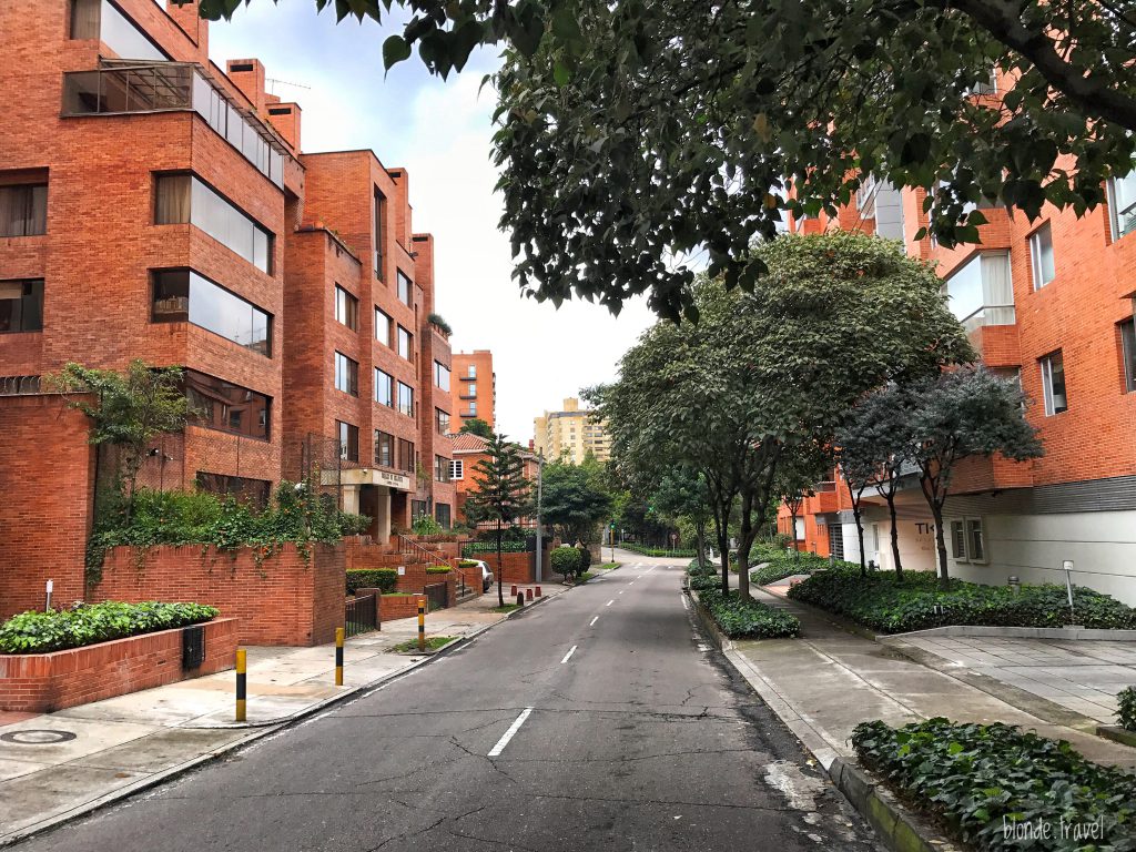 Street in Chapinero, Bogota