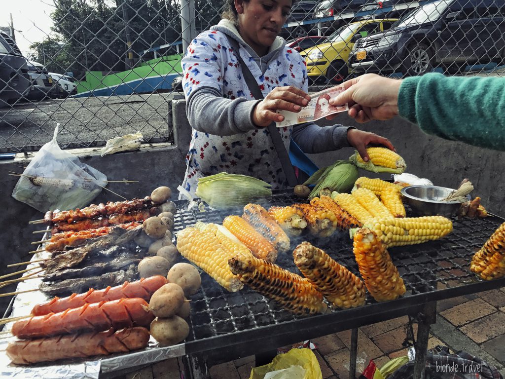 street food in Colombia