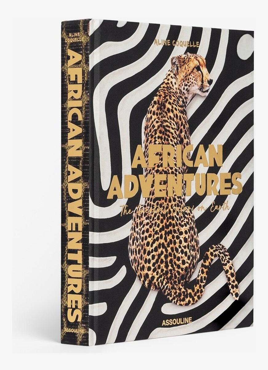 African Adventures: The Greatest Safari on Earth by Assouline, showing the cover and spine.