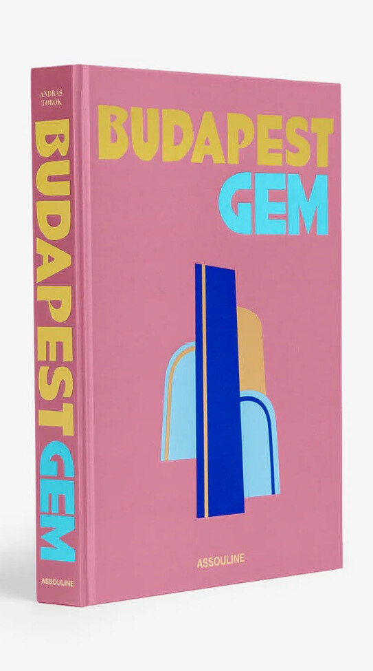 Budapest Gem by Assouline, showing the cover and spine.