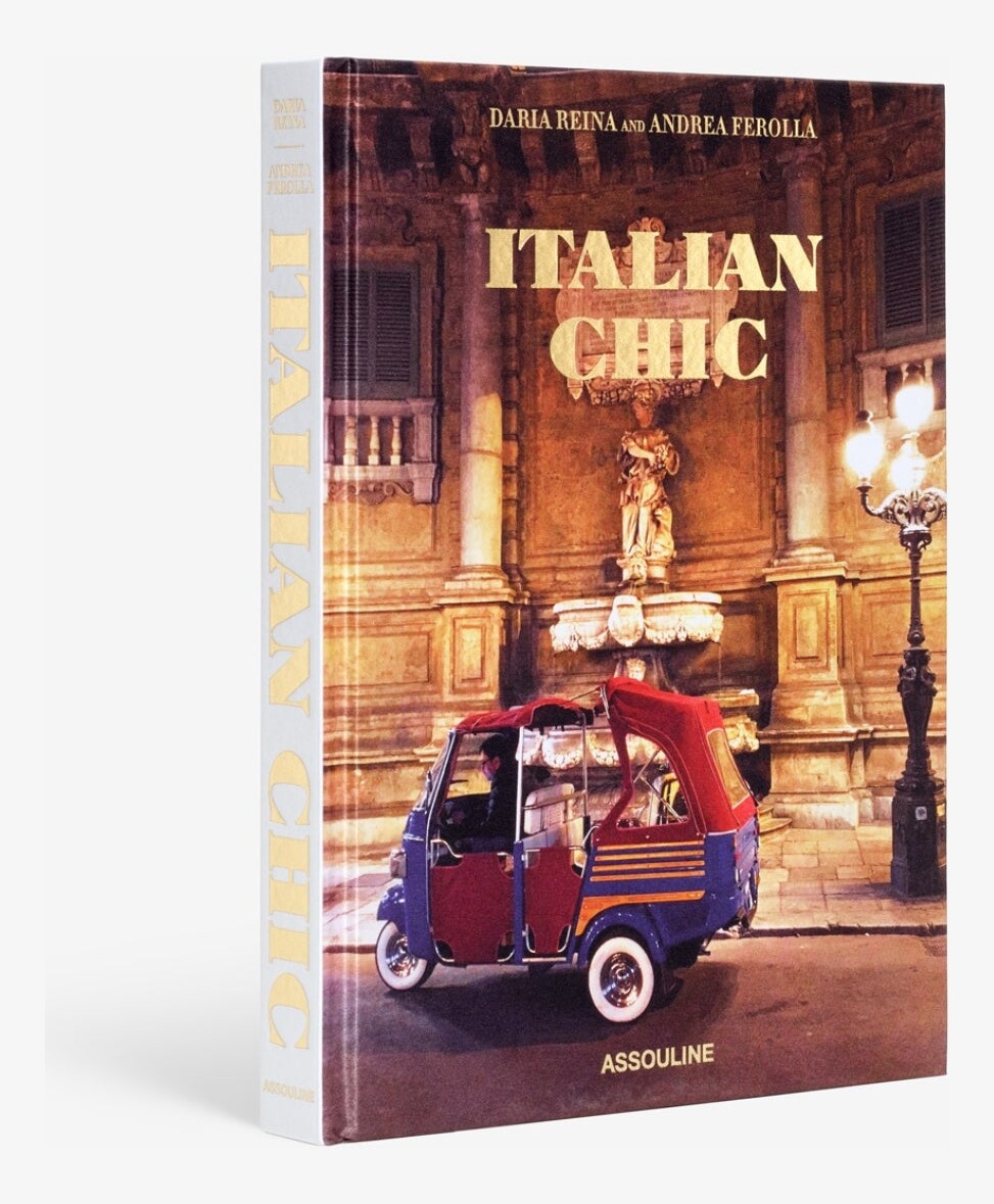 Italian Chic by Assouline, showing the cover and spine.