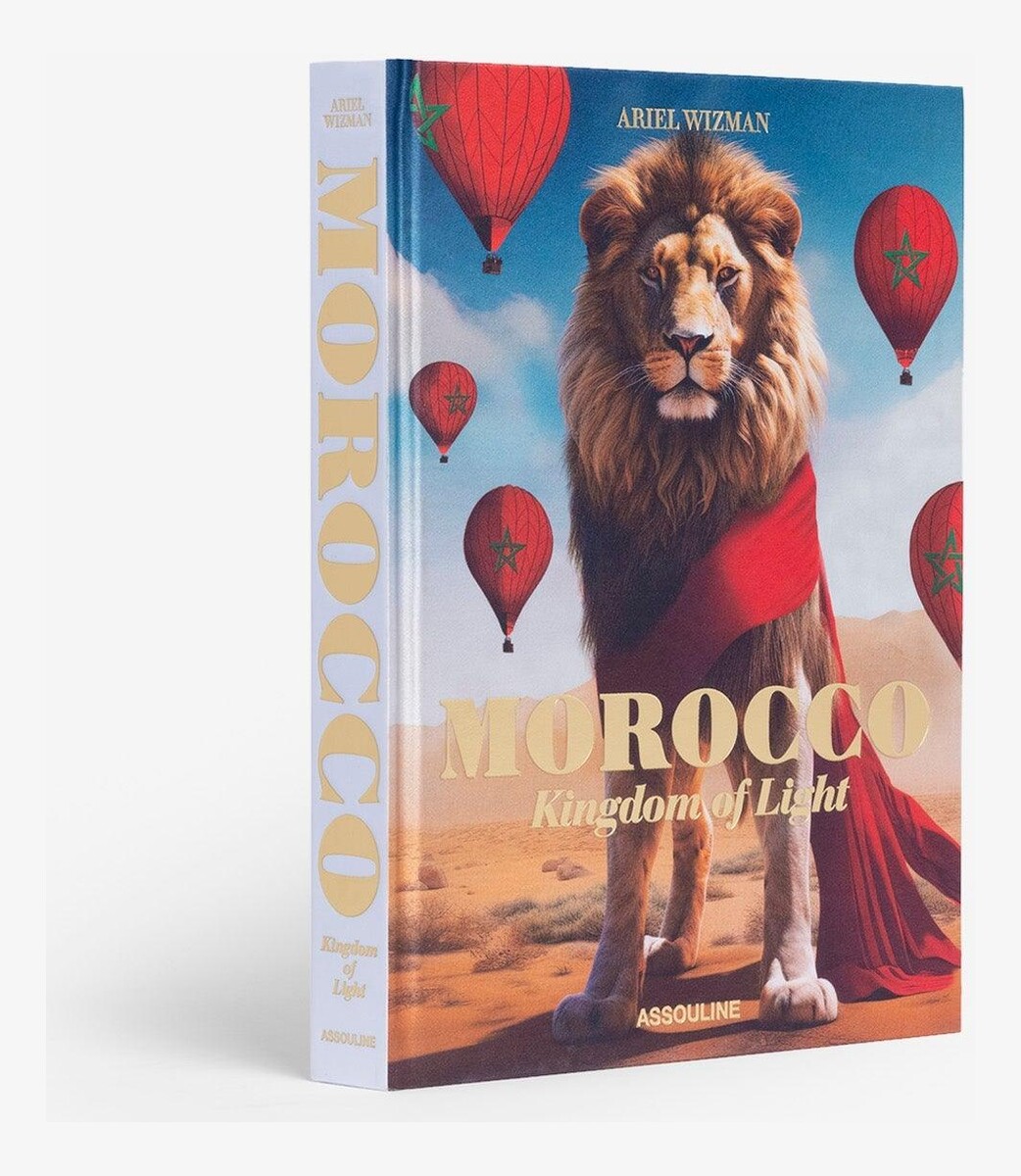Morocco, Kingdom of Light by Assouline, showing the cover and spine.