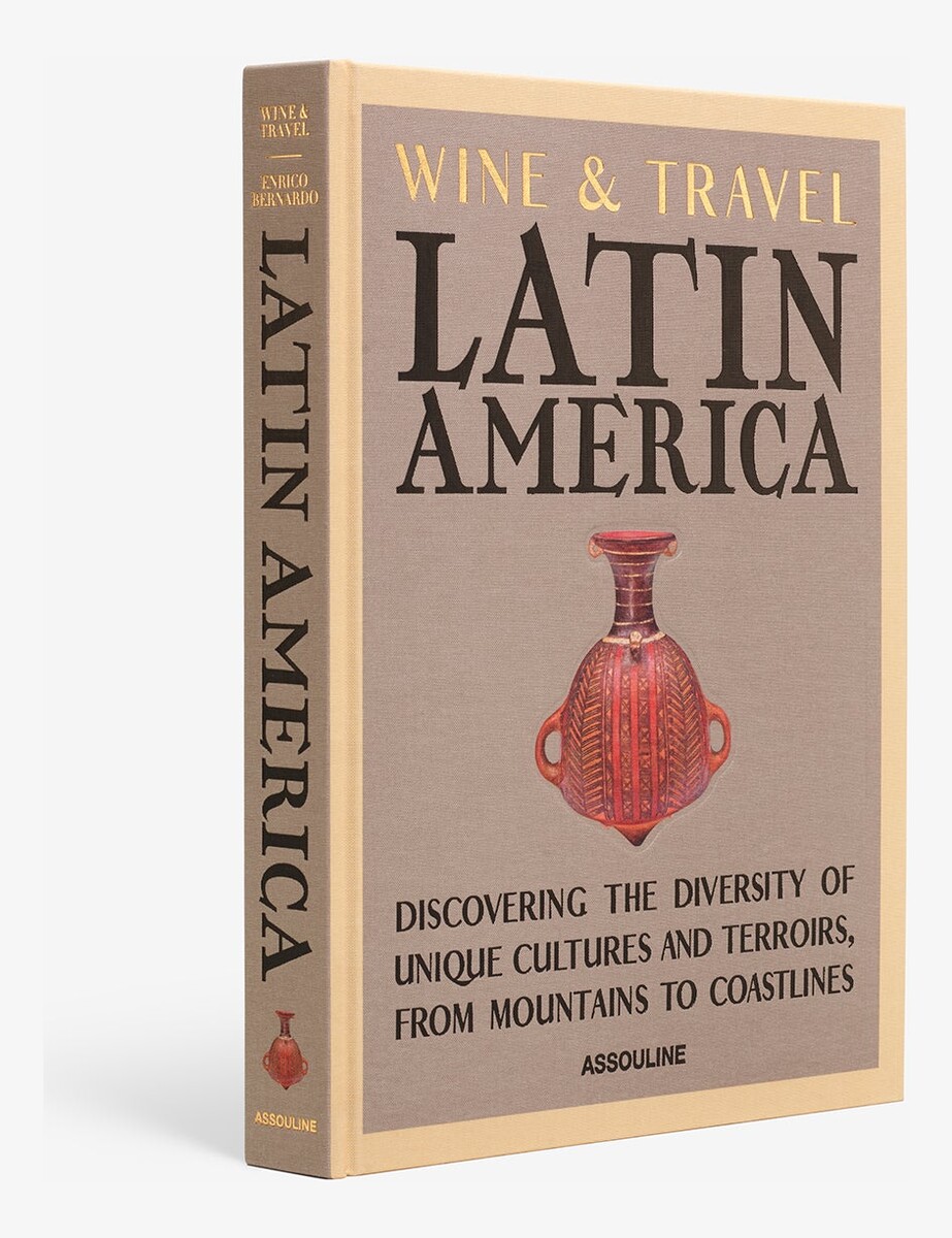 Wine & Travel Latin America by Assouline, showing the cover and spine.