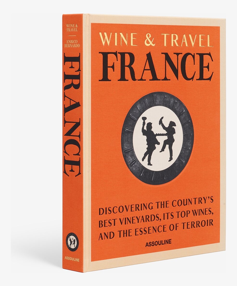 Wine & Travel France by Assouline, showing the cover and spine.